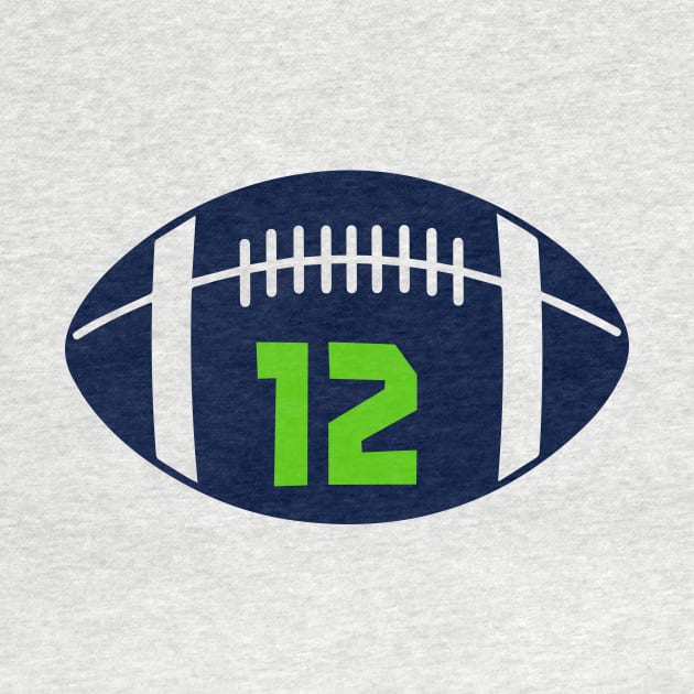 12 SEAHAWKS | FOOTBALL | SEATTLE by theDK9